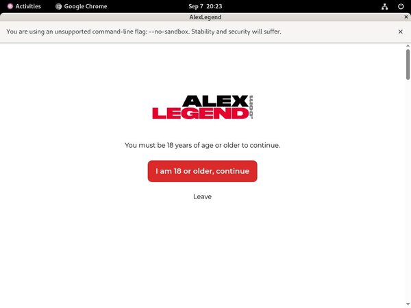 Alexlegend Signup Alexlegend Signup