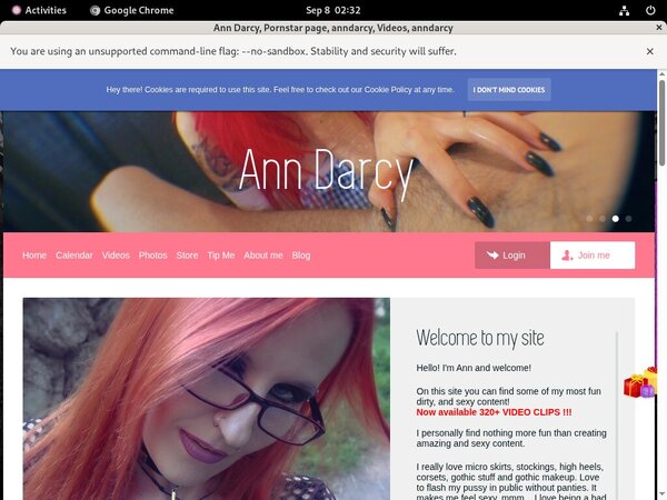 AnnDarcy Join Anonymously