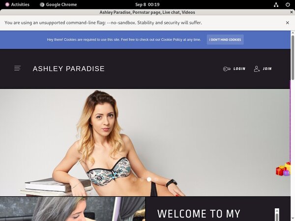 Ashley Paradise Premium Account