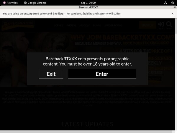 Barebackrtxxx.com Get Trial Membership