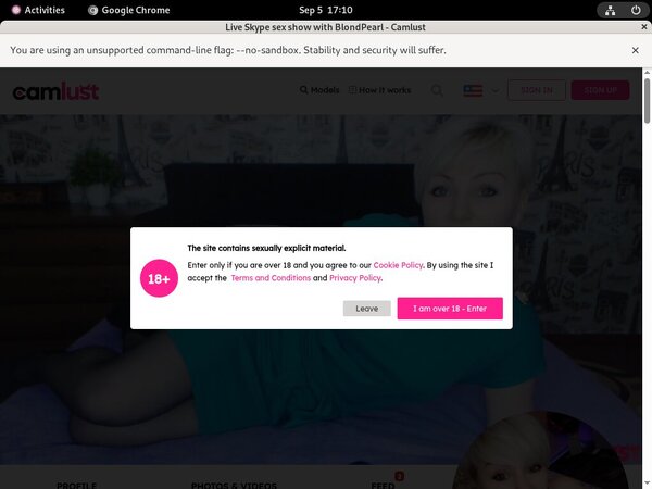 Blond Pearl Official Site