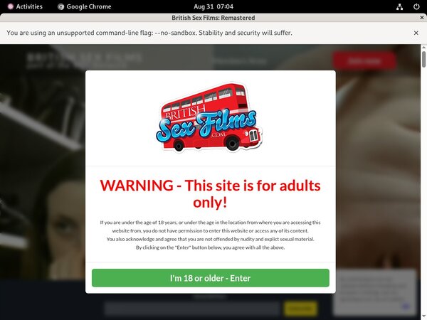 Britishsexfilms.com Porn Login