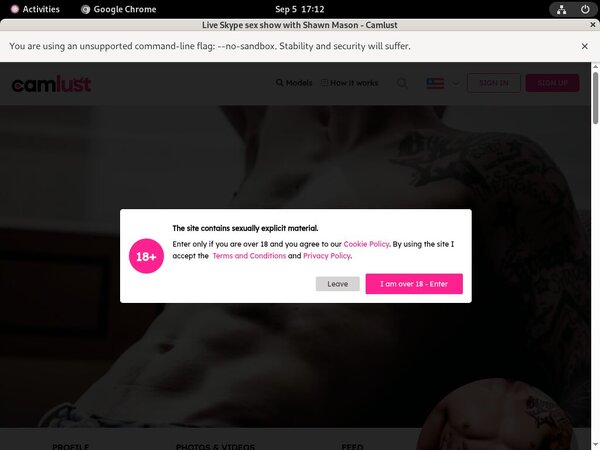 Camlust.com Join