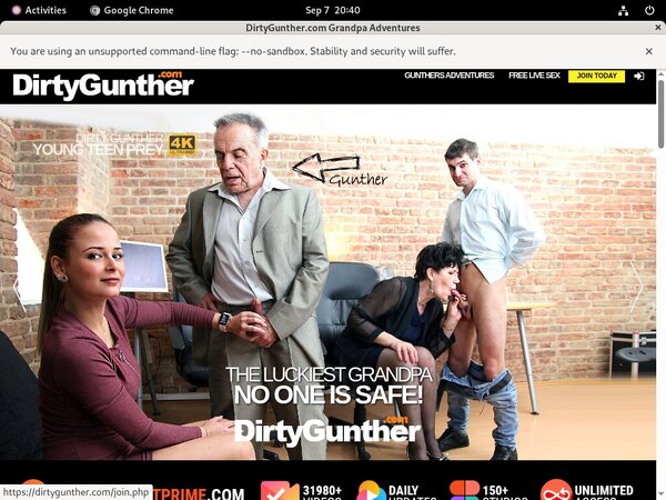 Dirtygunther.com Membership Trials