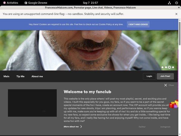 FrancescoMalcom.com Free Account Password