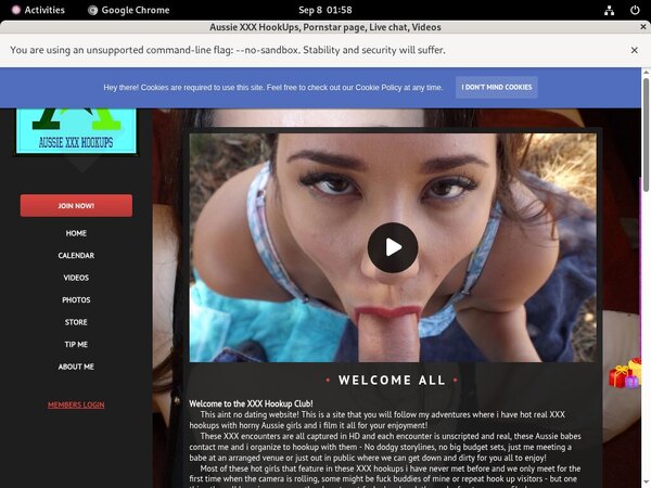 Free Aussiexxxhookups.com Membership Trial