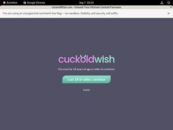 Free Cuckoldwish Access