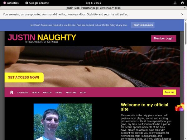 Free Justin1988 Premium Account