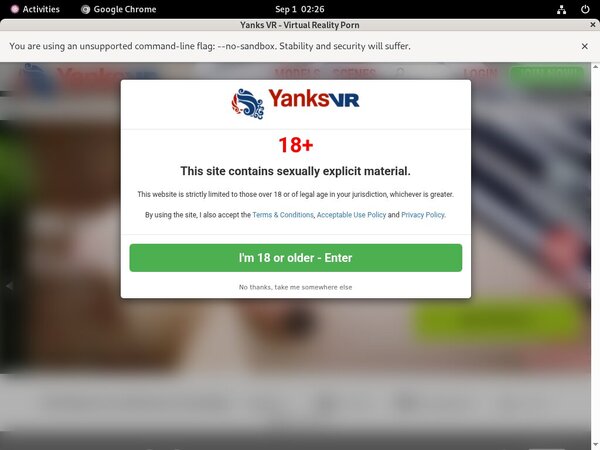Free VR Yanks Account