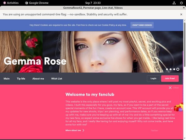 Gemmarose42.modelcentro.com Hard