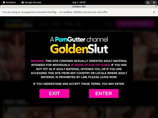 Goldenslut.com With Paypal Acc