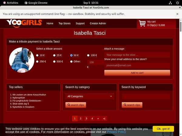 Isabella Tasci Hardcore