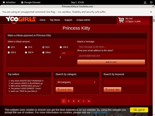 Kitty Princess Premium Accounts