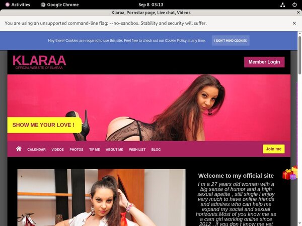 Klaraa.modelcentro.com Free Account Password