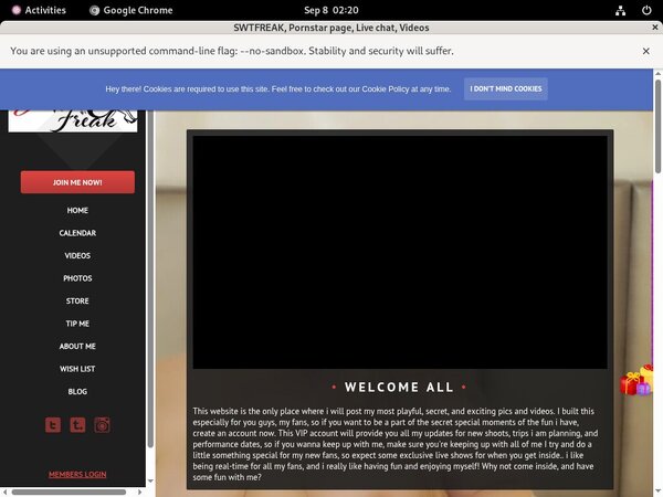 Login SWTFREAK For Free