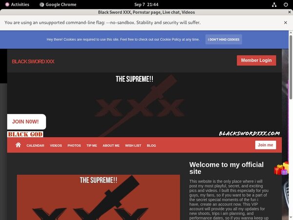 Logins Black Sword XXX Free
