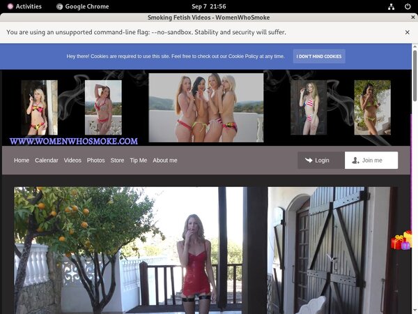Logins WomenWhoSmoke Free