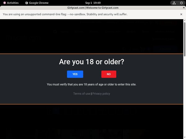 Membership For GirlyCast.com