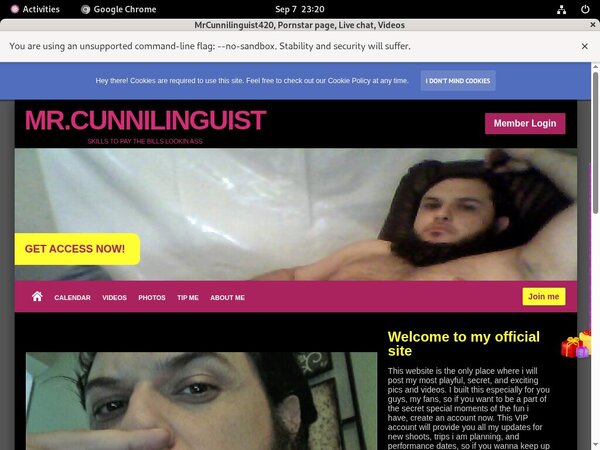 MrCunnilinguist420 Webbilling