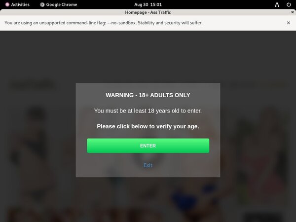 New Ass Traffic Account