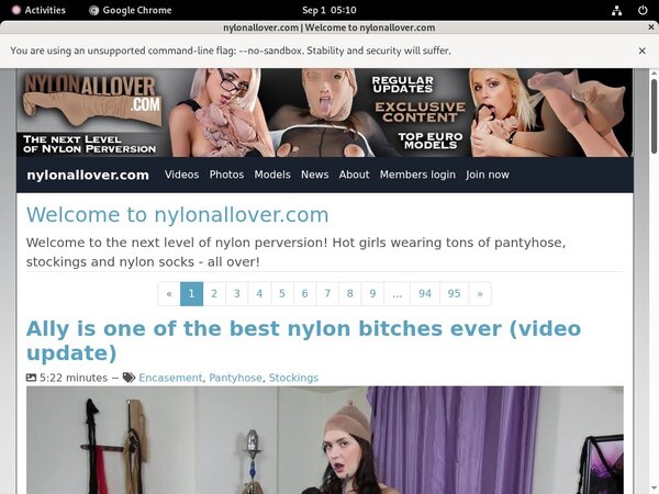New Nylonallover.com Discount Deal