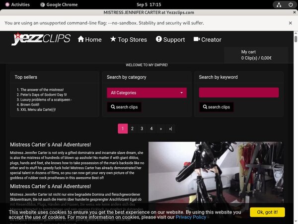 New Yezzclips.com Videos