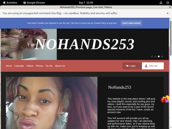 Nude Nohands253
