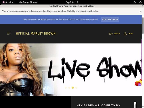 Officialmarleybrown.com Site-rip