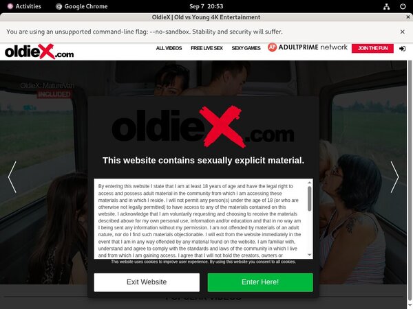 Oldiex With Iphone