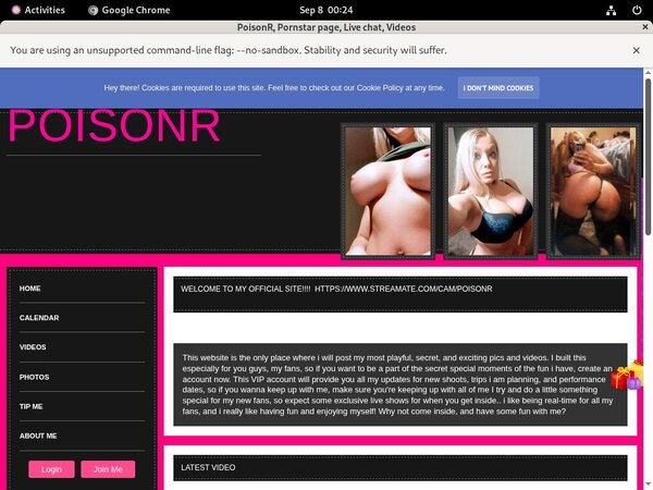 PoisonR Premium Membership
