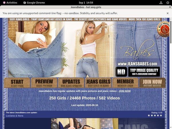 Porn Pass Jeansbabes