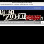 Premium Audrey Hollander Accounts Free