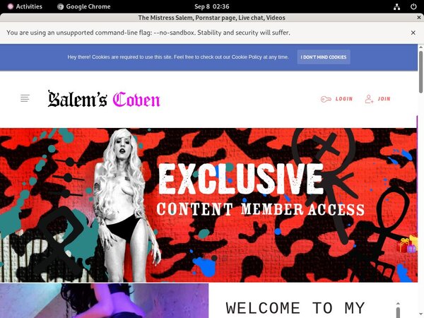 Register Goddesssalem.com