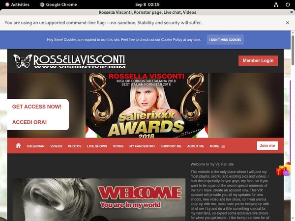 Rossella Visconti Trial Membership
