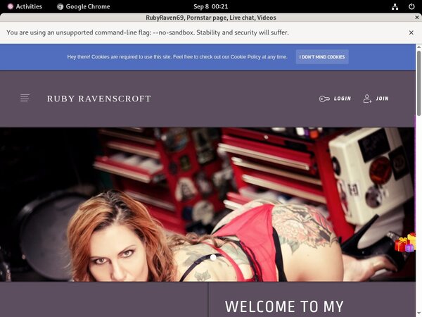 RubyRaven69 Cuentas