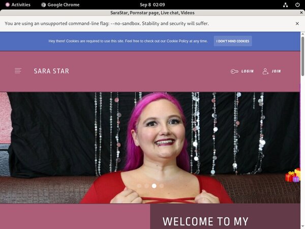 SaraStar Free Trial Membership