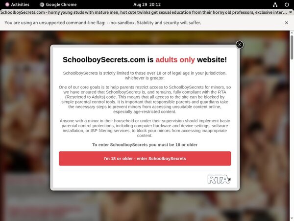 Schoolboy Secrets Model List