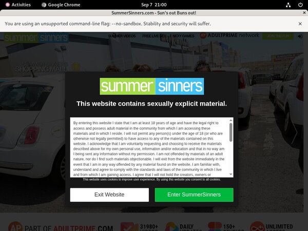 Summer Sinners You