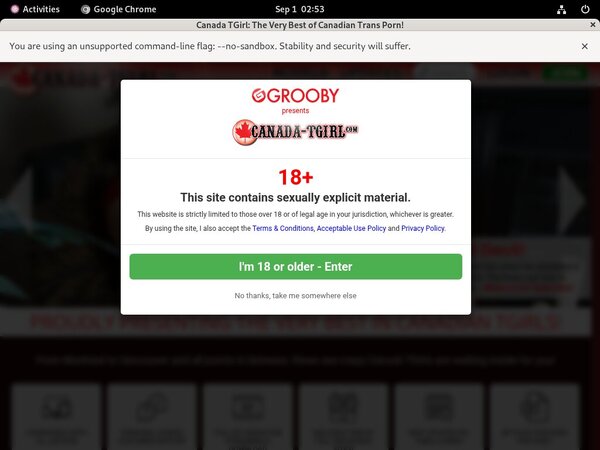 TGirl Canada Gift Card