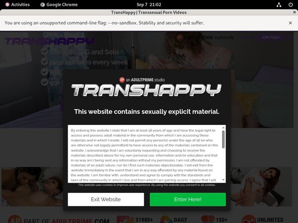 Transhappy.com Full Website