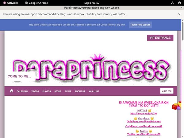ParaPrincess Bug Me Not