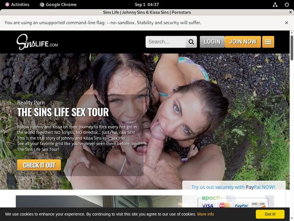 Sins Life Discount Trial Offer